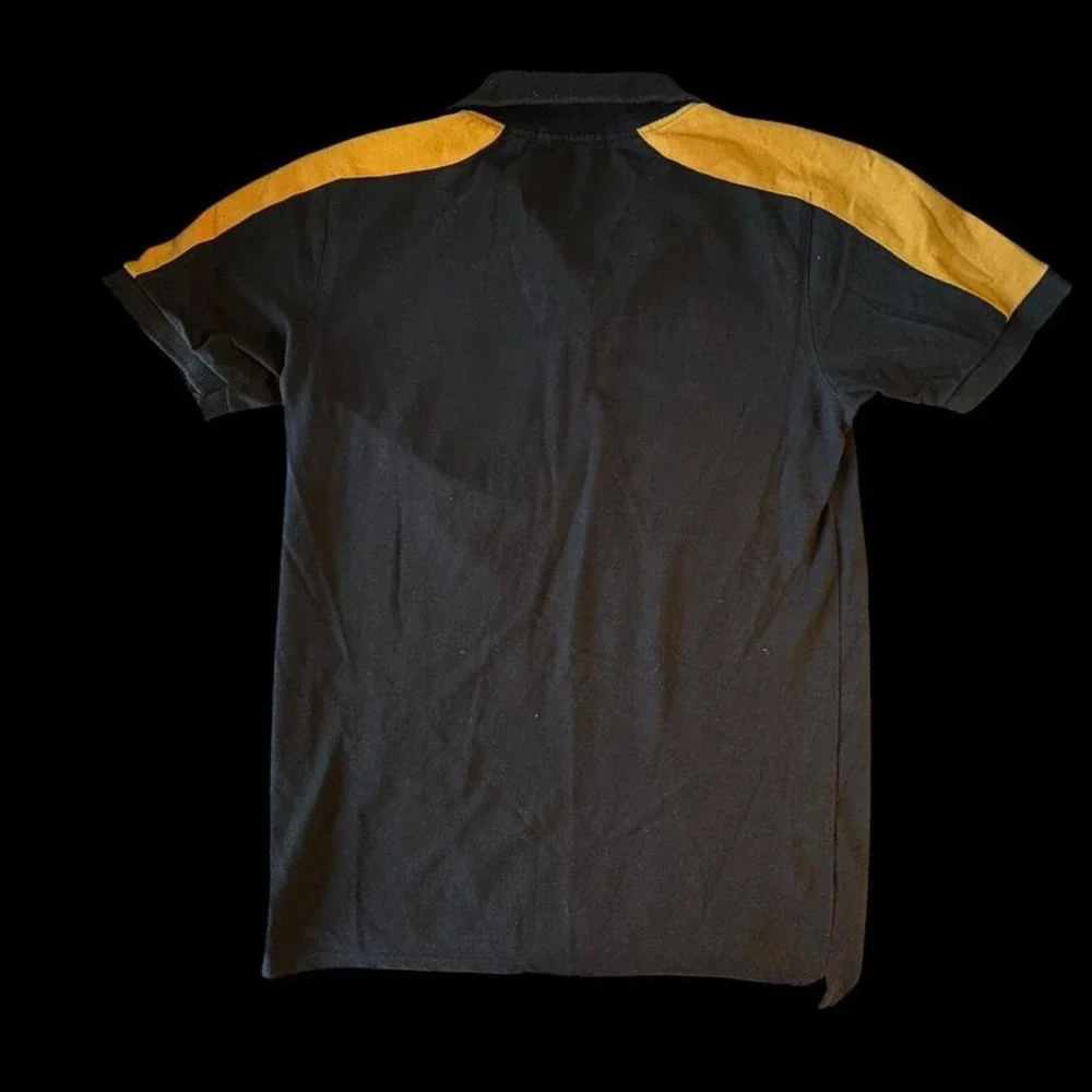 Black‎ and yellow  Ralph Lauren polo shirt MEN SIZE M